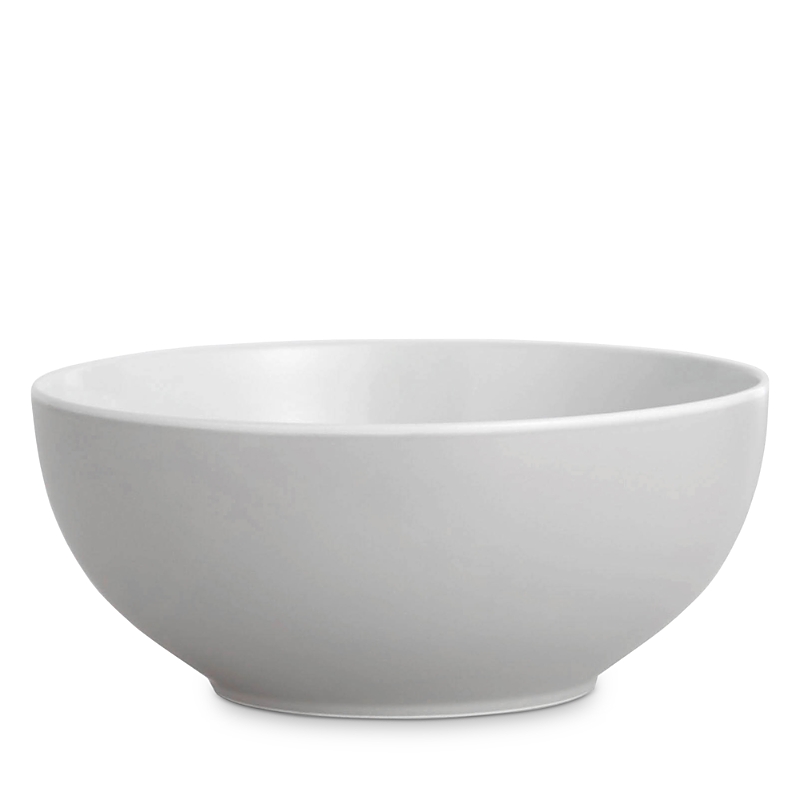 Nambe Pop Deep Serving Bowl In Chalk
