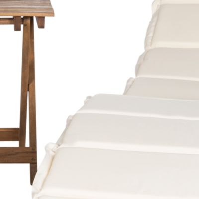 Pacifica 3 Piece Outdoor Lounge Set