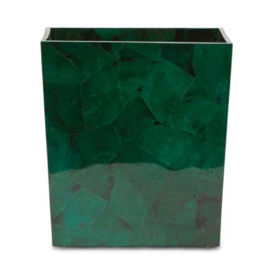 Pigeon & Poodle - Palm Beach Rectangular Wastebasket