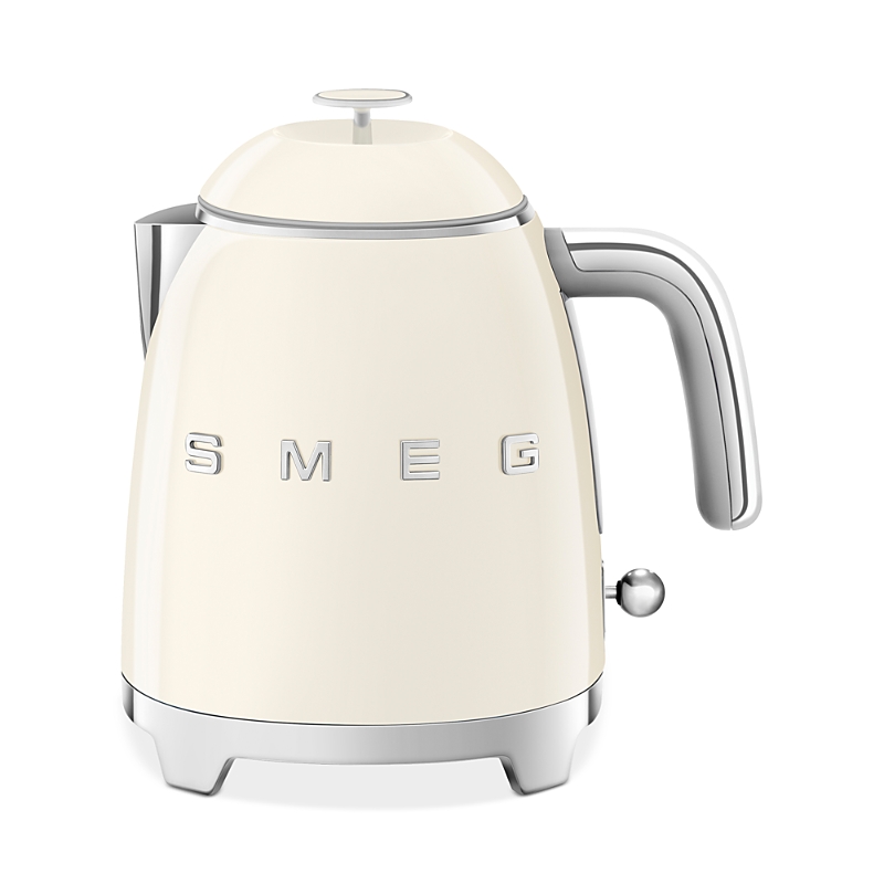 Smeg 50s Style Retro Mini Kettle Cream In Cream