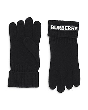 Burberry -  Cashmere Knit Gloves