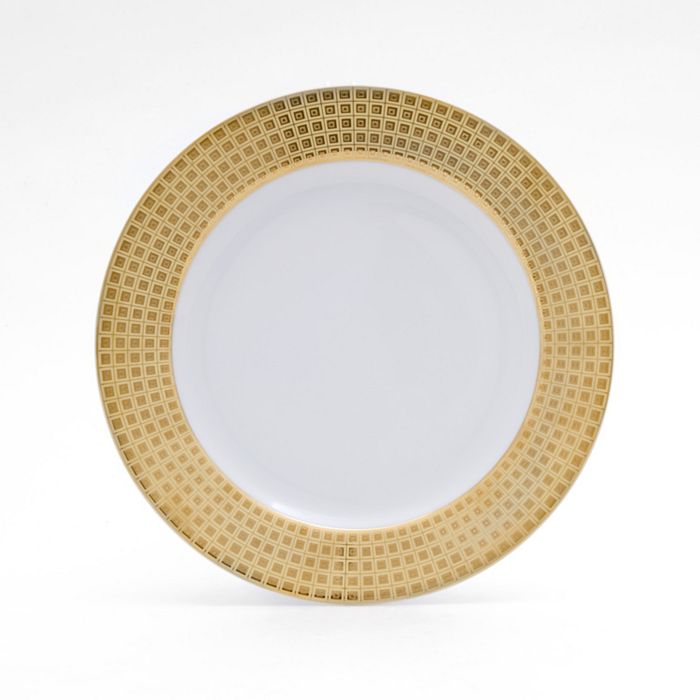 Bernardaud Athena Accent Salad Plate In Gold