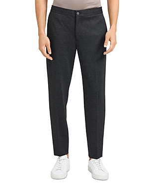 Theory Slim Fit Pants In Black Multi