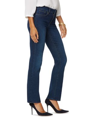 Marilyn High Rise Straight Jeans in Quinn