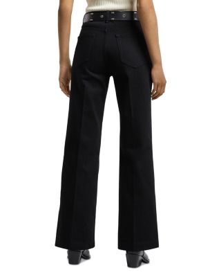 Pantalon Leggings Simili Cuir Noir The Kooples - Taille S (W26), Vintage Jamais Porté
