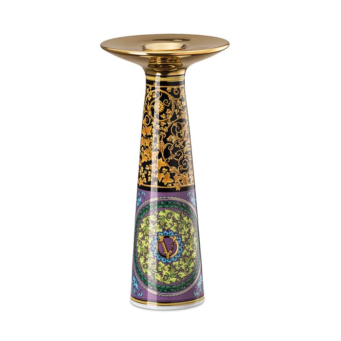Versace Barocco Mosaic Vase/Candleholder, 7.75" Bloomingdale's