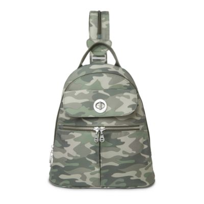 Baggallini Naples Convertible Backpack In Olive Camo