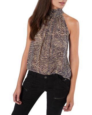 Joie Erola Printed Halter Top Bloomingdale s