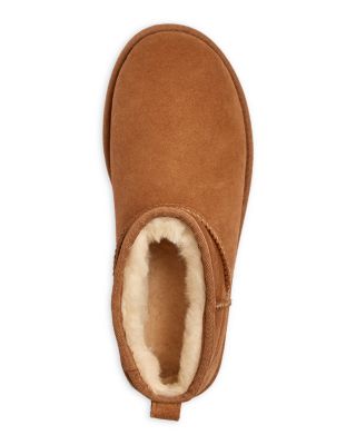 Women&#39;s Classic Ultra Mini Shearling Booties