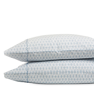 John Robshaw Kama Standard Pillowcases, Pair In Light Indigo
