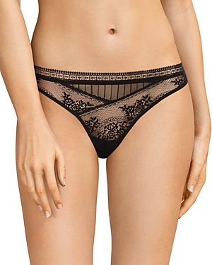 Passionata By Chantelle Maddie Hipster Tanga In Black