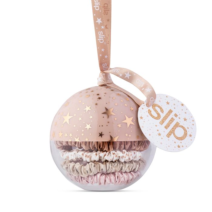 slip Silk Hair Tie Limited Edition Holiday Bauble Bloomingdale's
