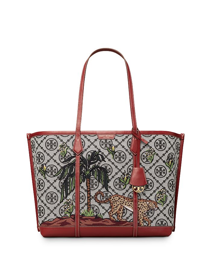 Perry T Monogram Triple-compartment Tote