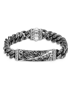 John Hardy Sterling Silver Classic Chain Reticulated Bracelet In Silver
