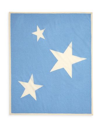 Bloomie's Baby - Boys Star Pattern Cashmere Baby Blanket
