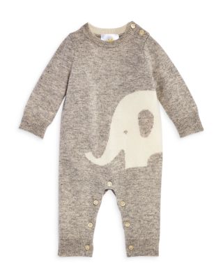 Unisex Elephant Cashmere Coverall, Baby - Exclusive