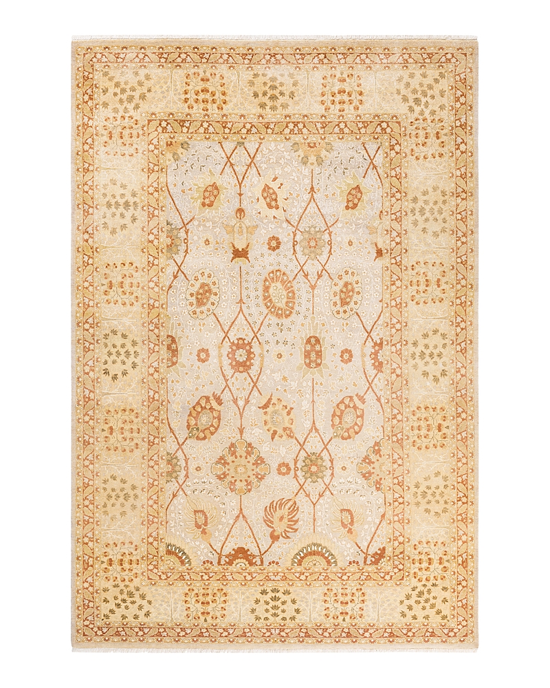 Adorn Handwoven Rugs Mogul M1494 6'3" x 9'3" Area Rug - Ivory