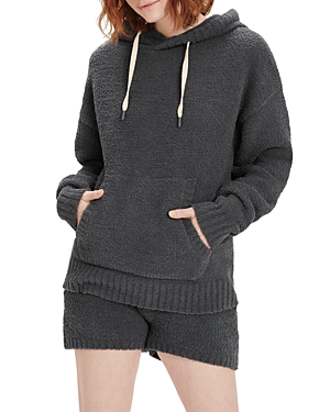 Shop Ugg Asala Hoodie In Obsidian