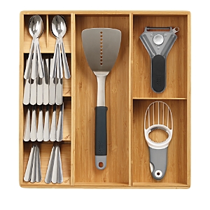 Joseph Joseph DrawerStore Bamboo Cutlery, Utensil & Gadget Organizer