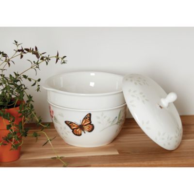 Butterfly Meadow 3 Piece Stackable Bowl Set