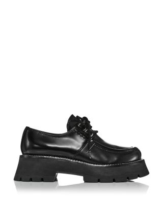 women oxford platform