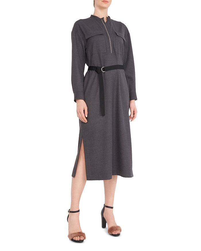 Peserico Belted Midi Dress | Bloomingdale's