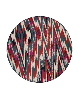 Kaleen Pianta PTA03 Round Area Rug, 7'10 x 7'10