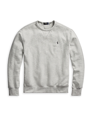 Polo Ralph Lauren Men's Double-knit Crewneck Sweatshirt In Andover Heather