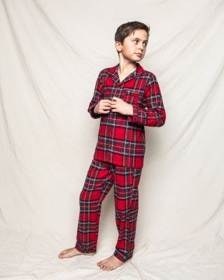 Unisex Imperial Tartan Flannel Pajama Set - Baby, Little Kid, Big Kid