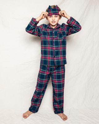 Unisex Windsor Tartan Pajama Set - Baby, Little Kid, Big Kid