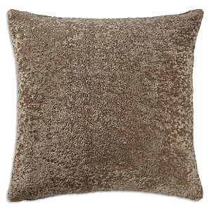 Renwil Ren-wil Girona Solid Faux Shearling Decorative Pillow, 22 X 22 In Taupe