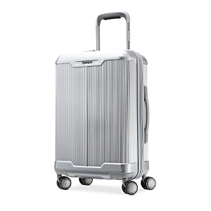 Samsonite Silhouette 17 Expandable Spinner Suitcase In Aluminum Silver | ModeSens