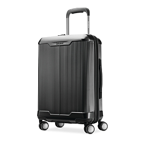Samsonite Silhouette 17 Expandable Spinner Suitcase In Black