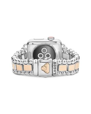 Smart Caviar 18K Rose Gold & Stainless Steel Apple™ Watch Bracelet, 38-44mm