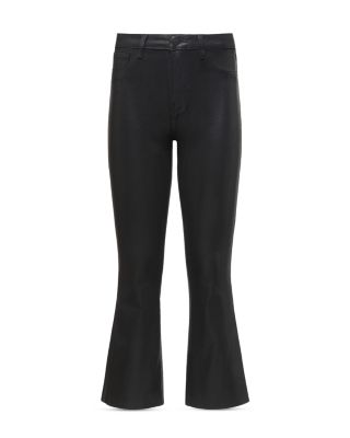 Kendra High Rise Cropped Flared Jeans