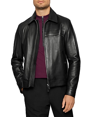Boss Naican Leather Jacket