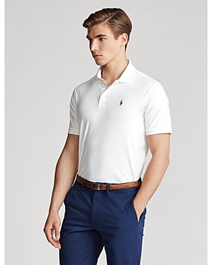 Shop Polo Ralph Lauren Classic Fit Soft Cotton Polo Shirt In White