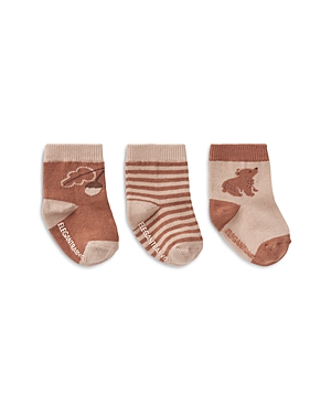 Elegant Baby Unisex Bear Socks, 3 Pack - Baby