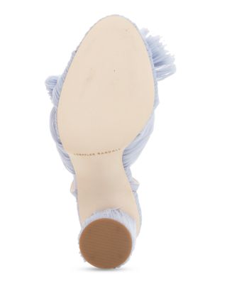 Women's Camellia Bow High Heel Sandals