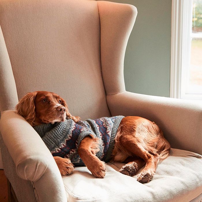Barbour - Case Fair isle Dog Sweater
