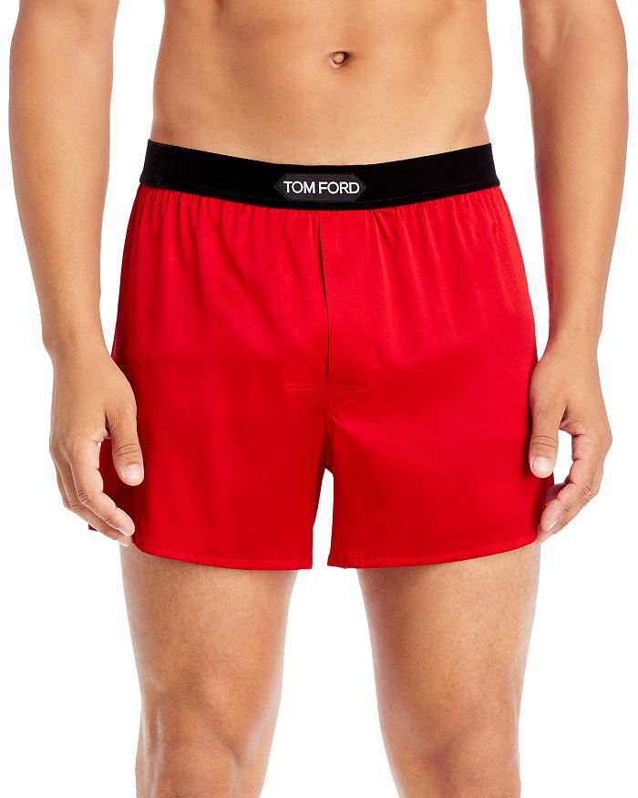 Mens Sexy Red Lips Boxer Graphic Shorts Men With Lollipop Mid