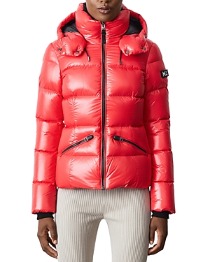 Shop Mackage Madalyn Down Jacket In Punch