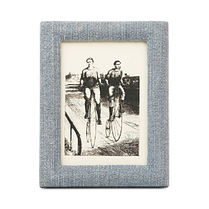 Pigeon & Poodle Kemi Jute Frame, 5 X 7 In Light Blue