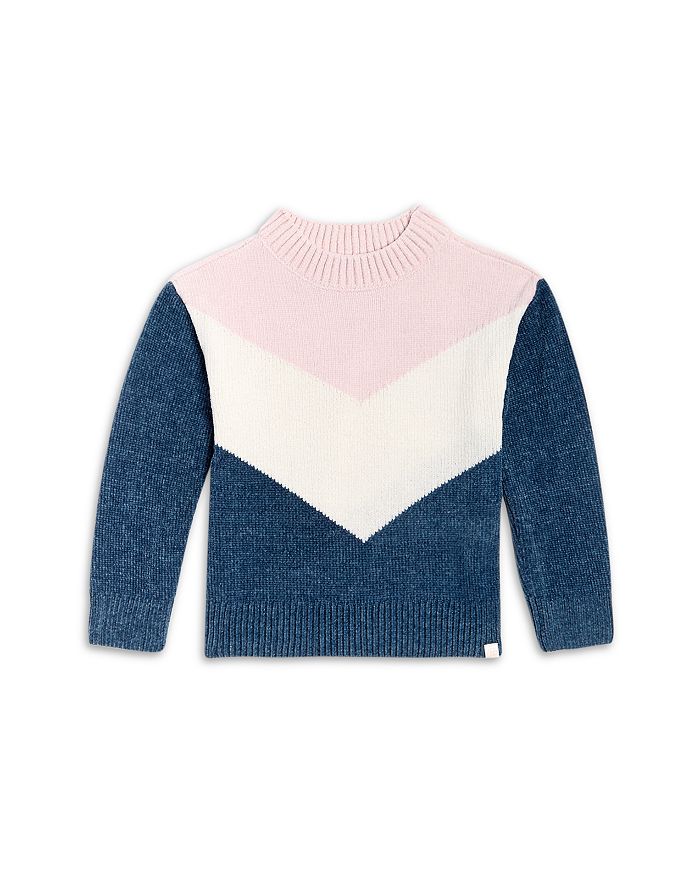 Color block chenille sweater discount