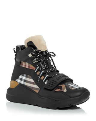 high top burberry shoes