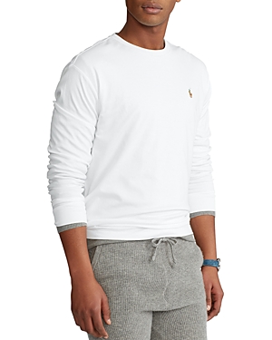 Polo Ralph Lauren White Polo With Classic Collar And Pony Embroidered On The Front In White