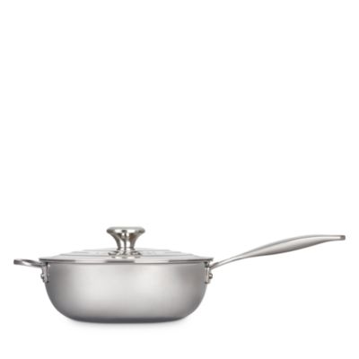 Signature Stainless Steel Nonstick 3.5 Qt. Saucier Pan