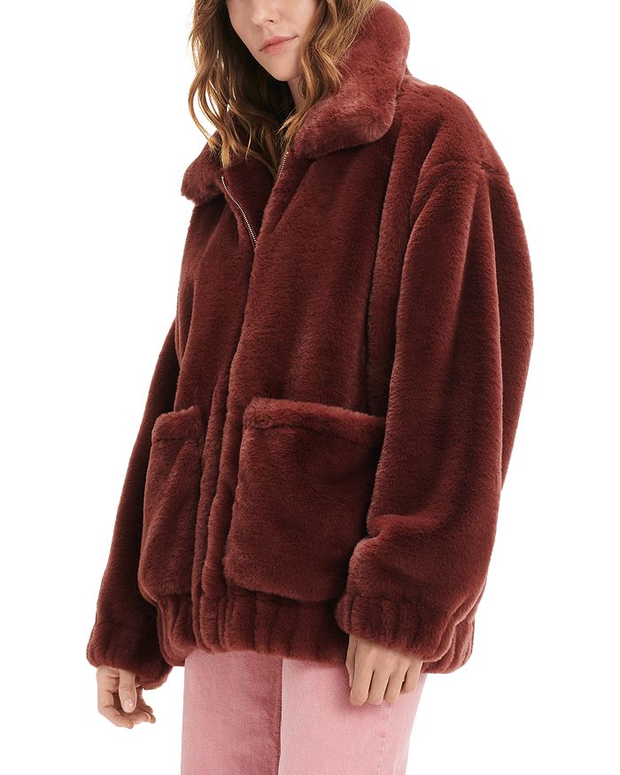 UGG® Kianna Faux Fur Jacket | Bloomingdale's