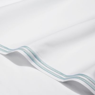 Italian Percale Queen Flat Sheet - Exclusive