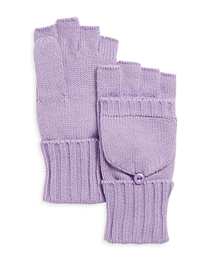 C By Bloomingdale's Aqua Pop-top Gloves - 100% Exclusive In Lilac